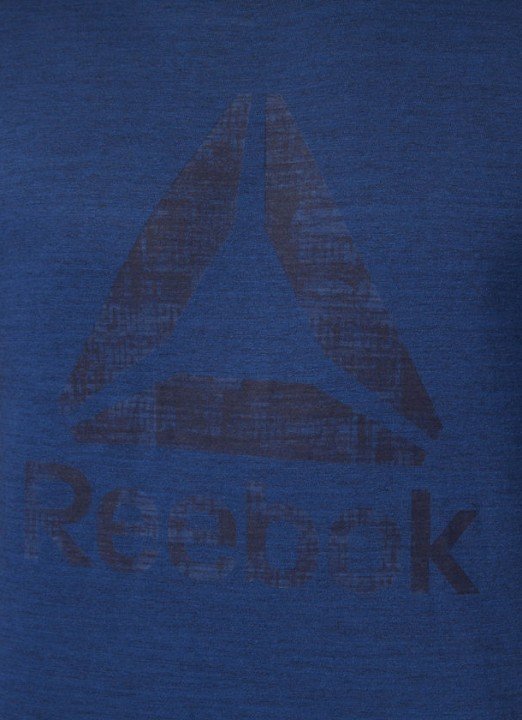 reebok elements marble group tee bunker blue reebok elements marble group tee bunker blue