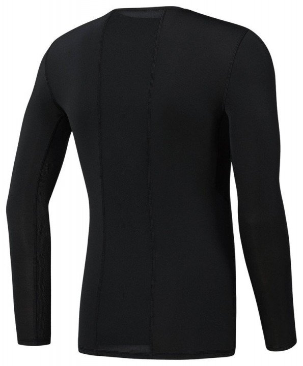 reebok wor compression long sleeve solid black reebok wor compression long sleeve solid black
