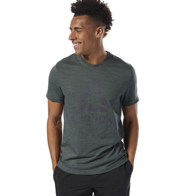 reebok elements marble group tee chill green reebok elements marble group tee chill green