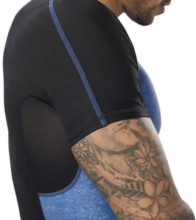 reebok ss compression blue black reebok ss compression blue black