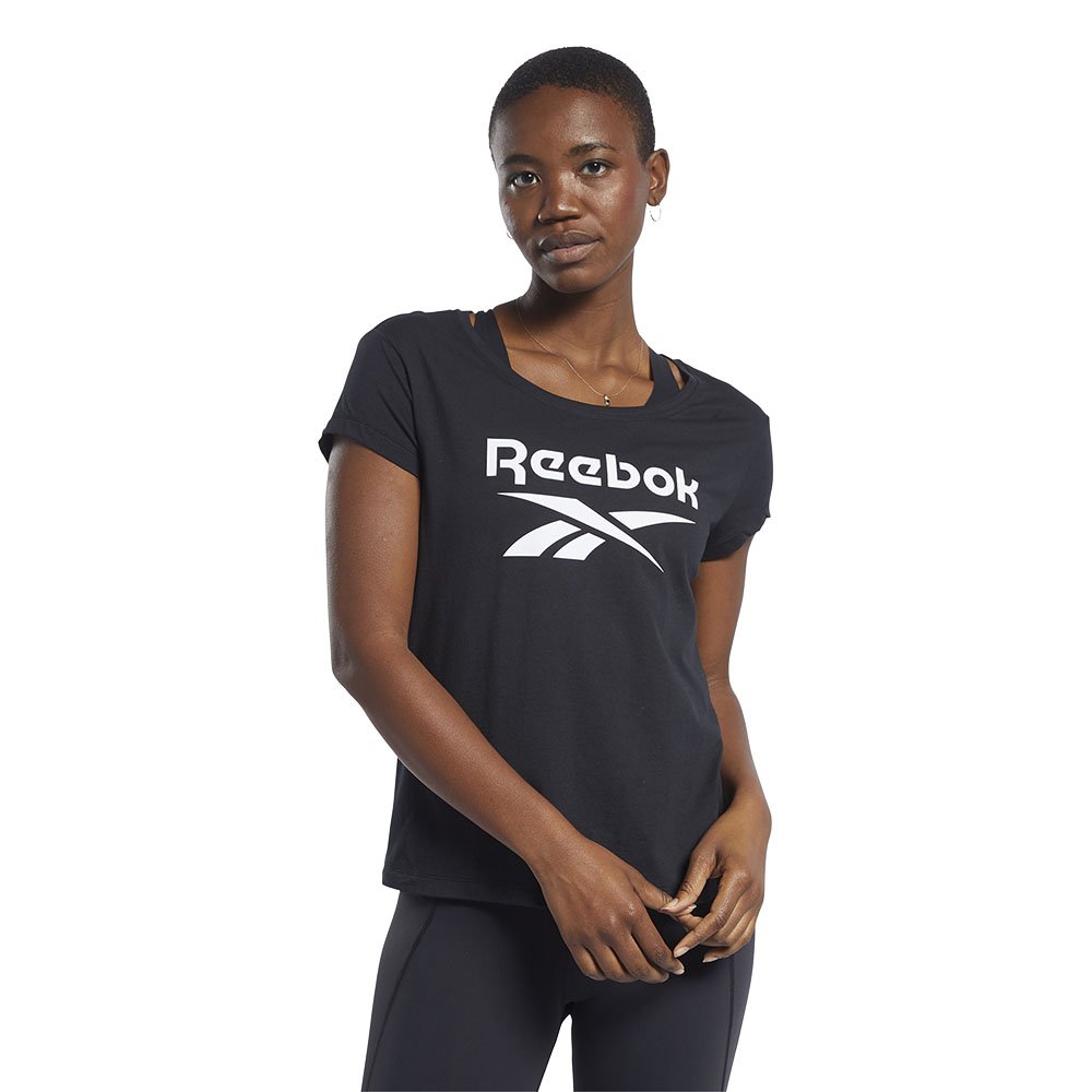 reebok graphic tee damska czarna reebok graphic tee damska czarna