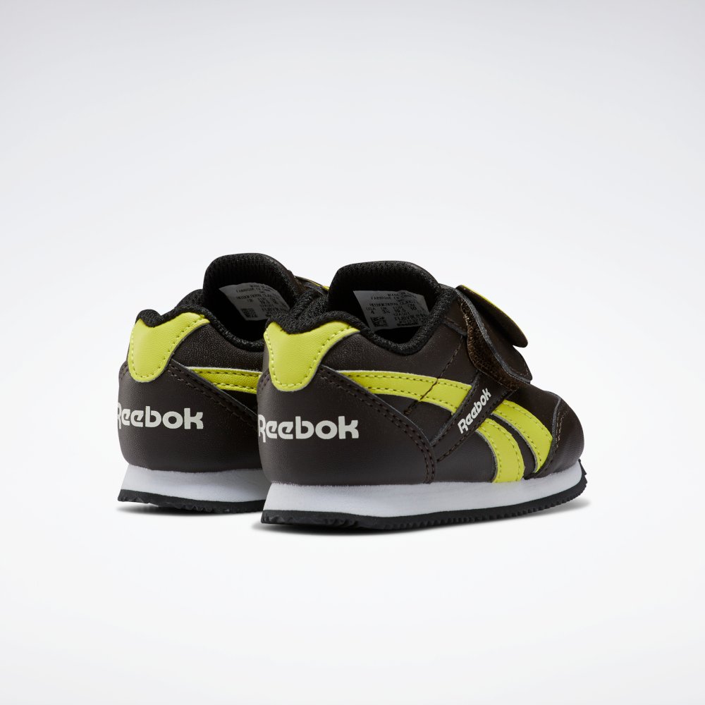 reebok royal classic jogger brązowo-żółte reebok royal classic jogger brązowo-żółte