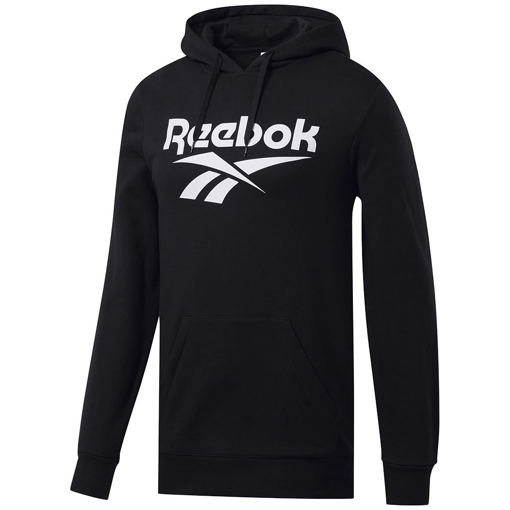 Adidas Big Logo Bluza Męska, Czarna, Rozmiar L