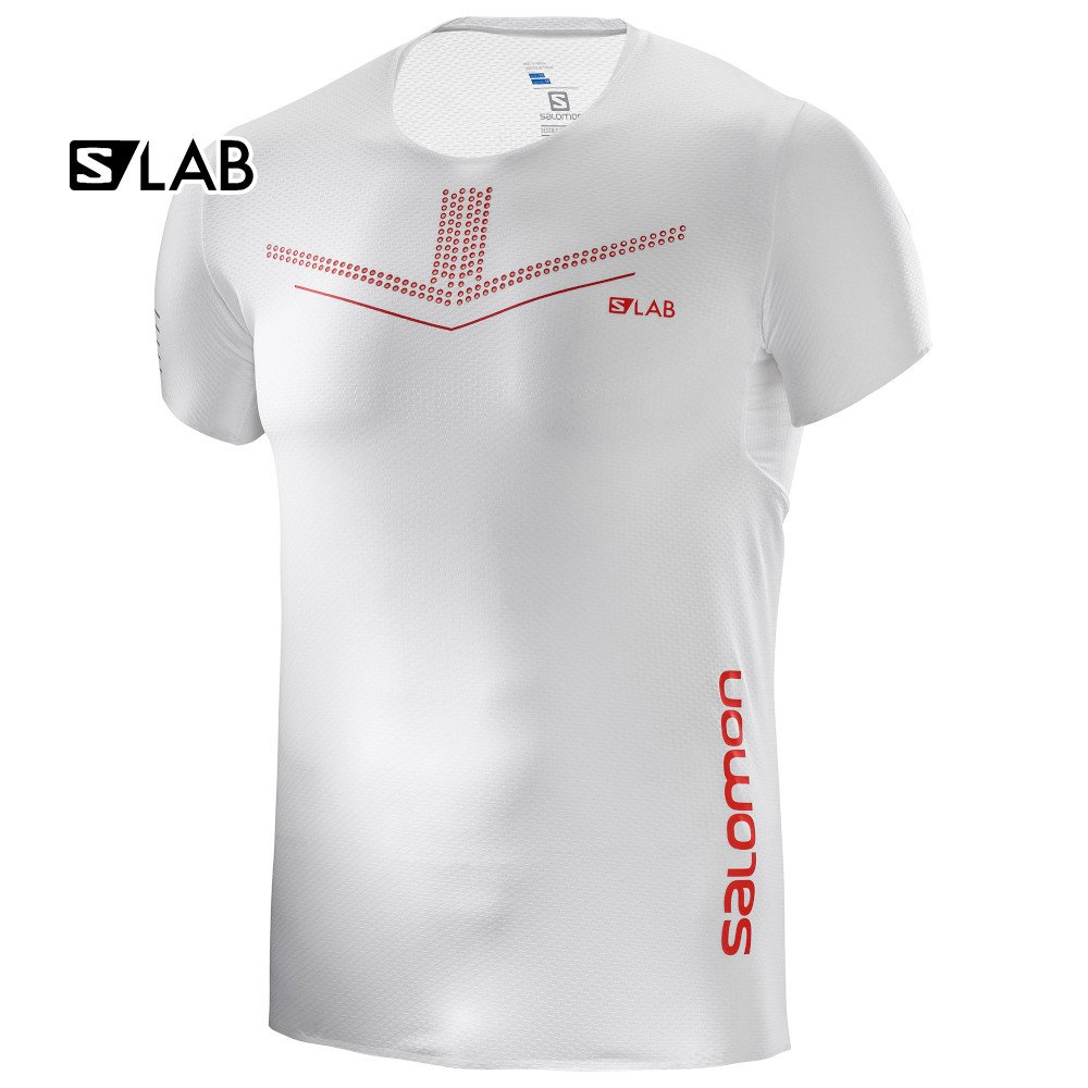 salomon s-lab sense tee m biała salomon s-lab sense tee m biała