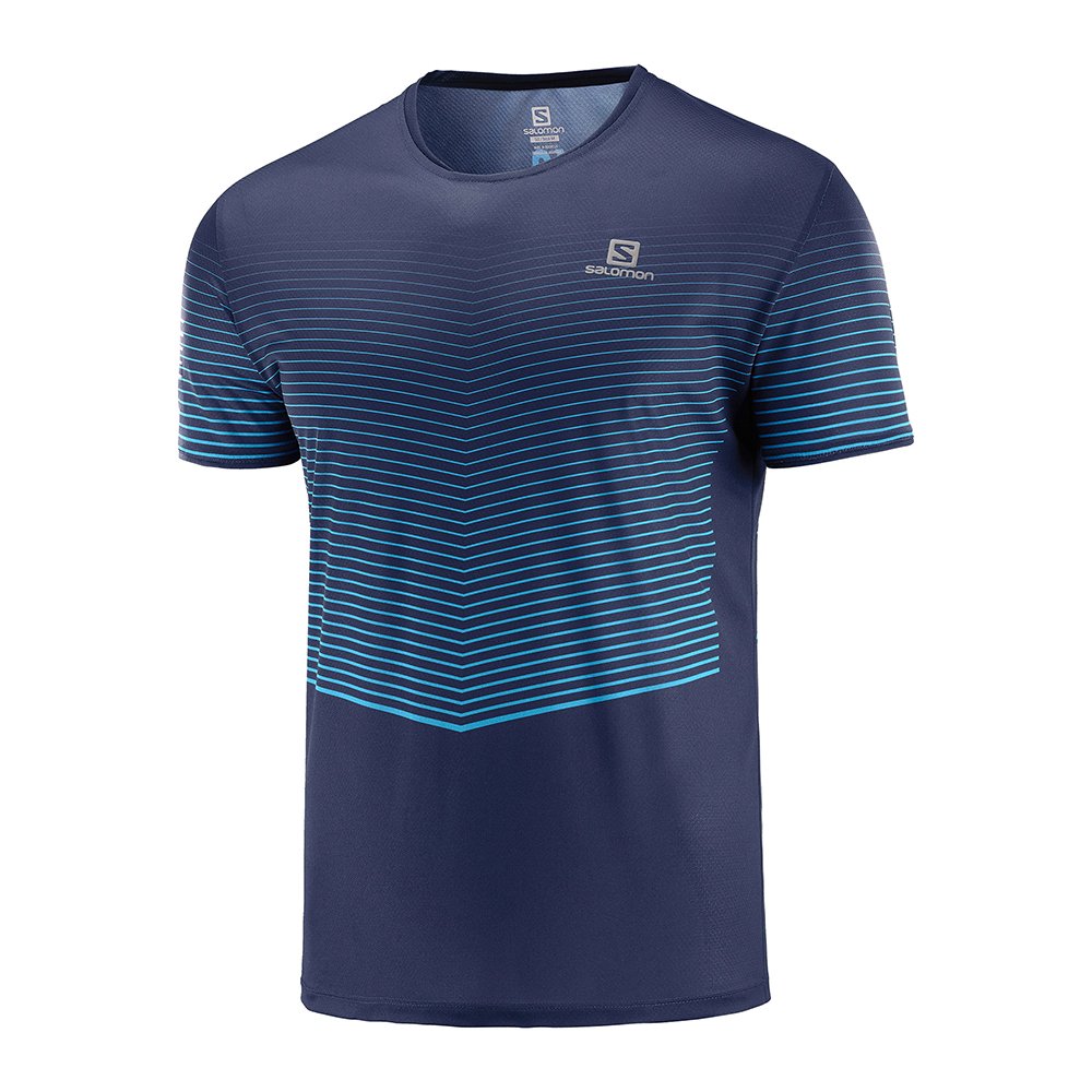 salomon sense tee m night niebieska salomon sense tee m night niebieska