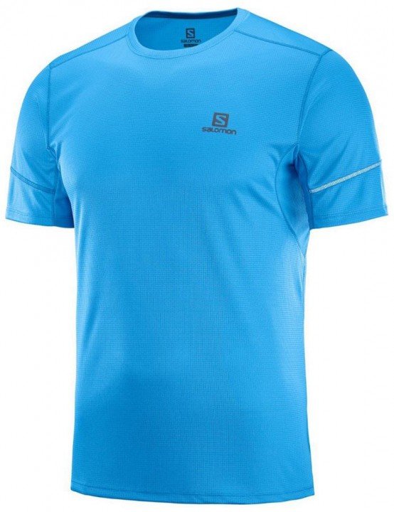 salomon agile short sleeve tee blithe salomon agile short sleeve tee blithe