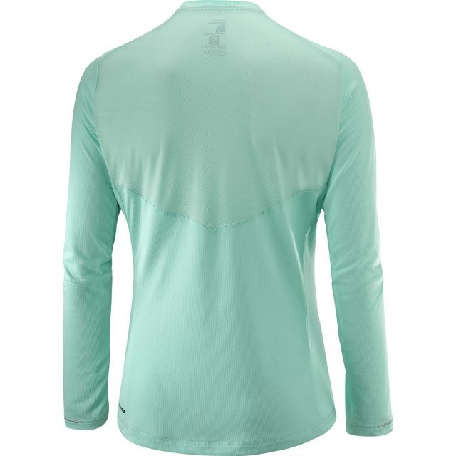 salomon koszulka agile long sleeve tee yucca salomon koszulka agile long sleeve tee yucca