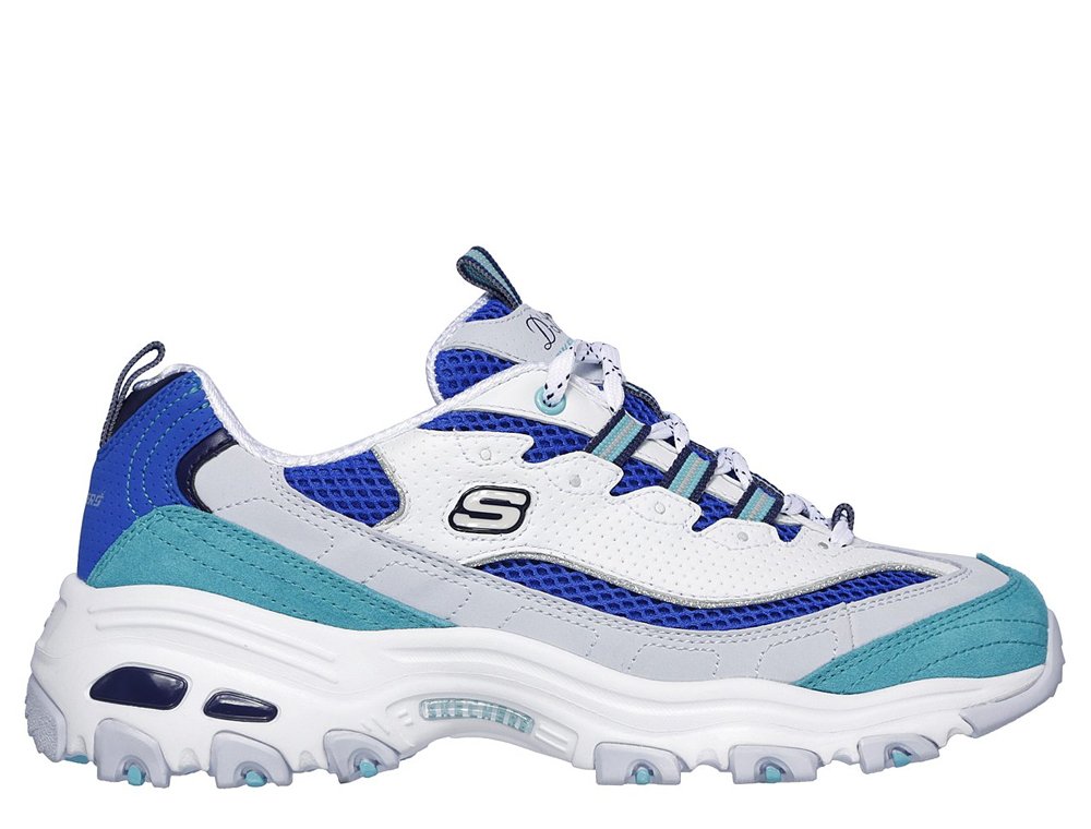 skechers d'lites second chance damskie białe (13146-wbl) skechers d'lites second chance damskie białe (13146-wbl)