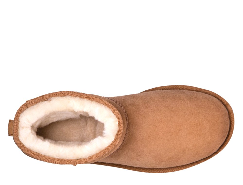 ugg w classic mini ii damskie brązowe (1016222-che) ugg w classic mini ii damskie brązowe (1016222-che)
