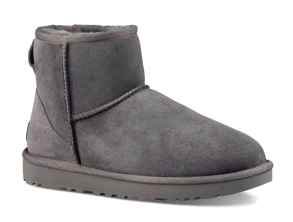 ugg w classic mini ii damskie szare (1016222-gry) ugg w classic mini ii damskie szare (1016222-gry)