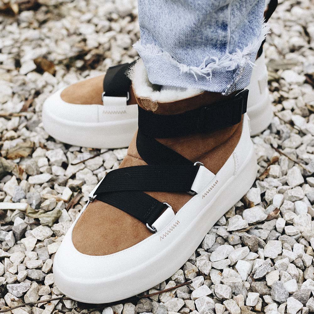 ugg w classic boom buckle damskie brązowe (1104616-che) ugg w classic boom buckle damskie brązowe (1104616-che)