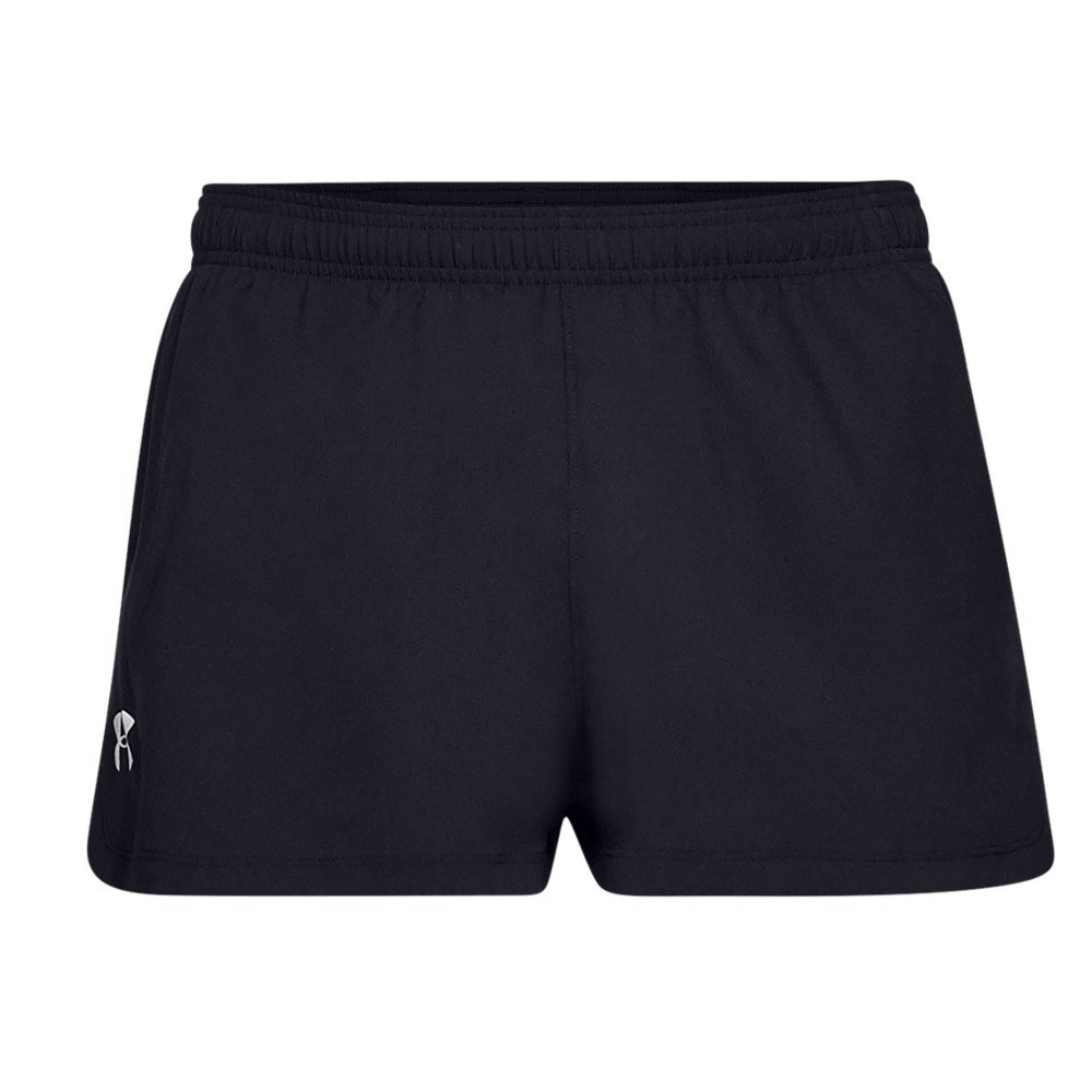under armour ua launch sw split short black under armour ua launch sw split short black
