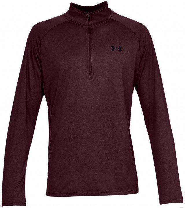 under armour ua tech 1/2 zip 2.0 red under armour ua tech 1/2 zip 2.0 red
