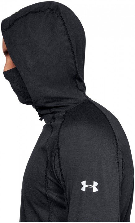 under armour swyft face hoody black under armour swyft face hoody black