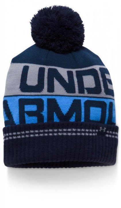 under armour men's retro pom beanie 2.0 navy under armour men's retro pom beanie 2.0 navy