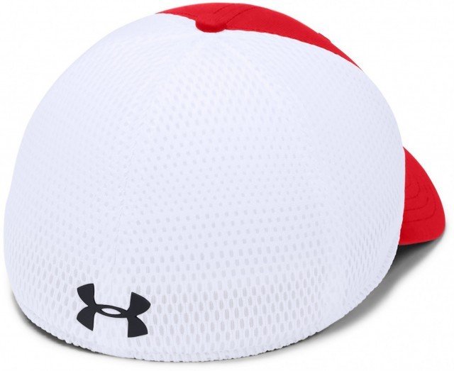 under armour men's train spacer mesh cap red white under armour men's train spacer mesh cap red white