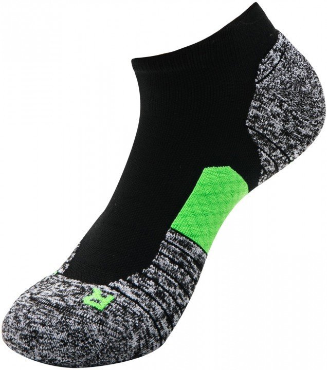 under armour ua run cushion ns tab black green under armour ua run cushion ns tab black green