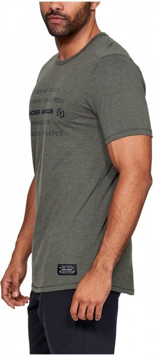 under armour sportstyle triblend graphic green under armour sportstyle triblend graphic green