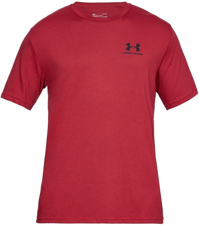 under armour ua sportstyle left chest ss red under armour ua sportstyle left chest ss red