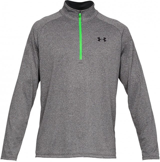 under armour ua tech 2.0 1/2 zip grey under armour ua tech 2.0 1/2 zip grey