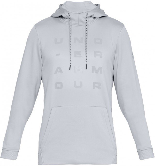 under armour fleece tempo po hoodie grey under armour fleece tempo po hoodie grey