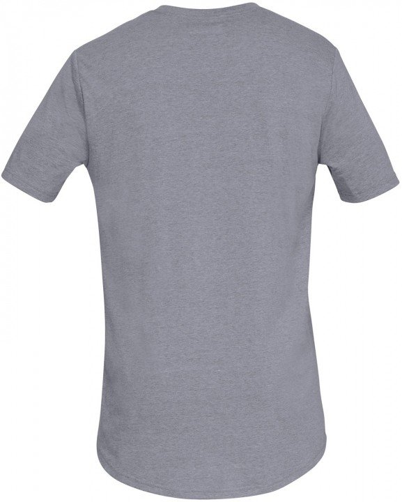 under armour sportstyle short sleeve drop hem grey under armour sportstyle short sleeve drop hem grey