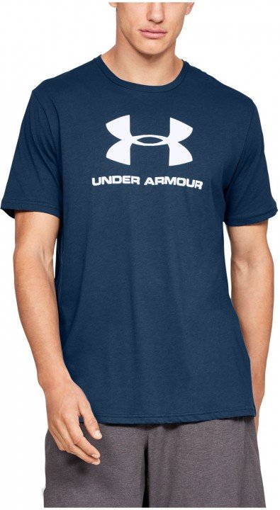 under armour sportstyle logo short sleeve navy under armour sportstyle logo short sleeve navy
