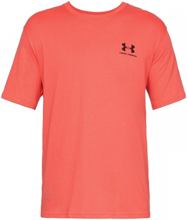 under armour sportstyle left chest short sleeve orange under armour sportstyle left chest short sleeve orange