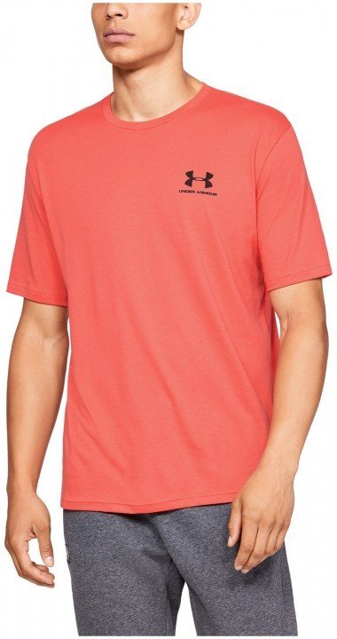 under armour sportstyle left chest short sleeve orange under armour sportstyle left chest short sleeve orange
