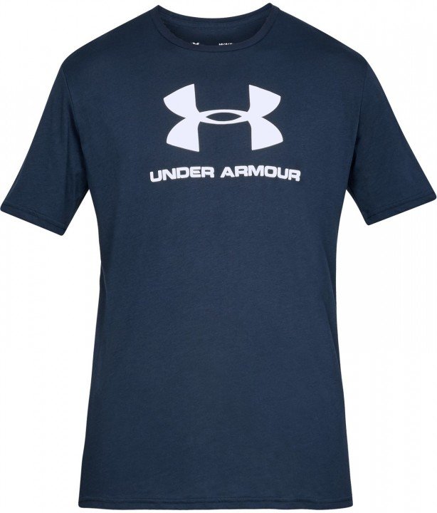 under armour sportstyle logo short sleeve navy under armour sportstyle logo short sleeve navy