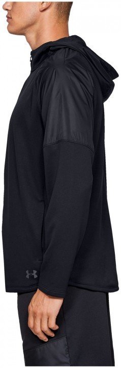 under armour mk1 terry fz hoodie black under armour mk1 terry fz hoodie black