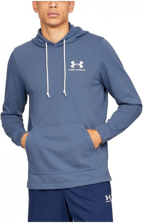 under armour ua sportstyle terry hoodie blue under armour ua sportstyle terry hoodie blue