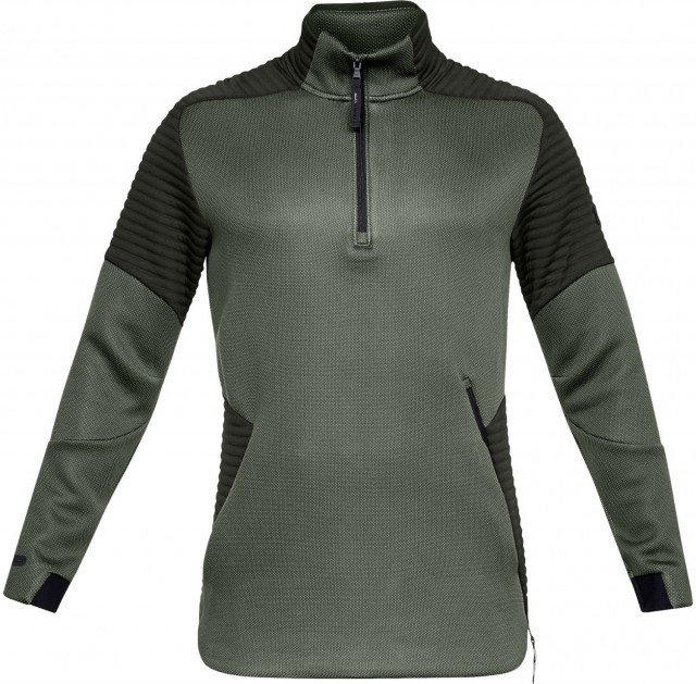 under armour unstoppable move 1/2 zip green under armour unstoppable move 1/2 zip green