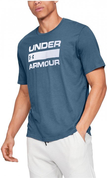 under armour ua team issue wordmark short sleeve blue under armour ua team issue wordmark short sleeve blue