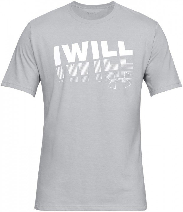 under armour ua i will 2.0 short sleeve grey under armour ua i will 2.0 short sleeve grey