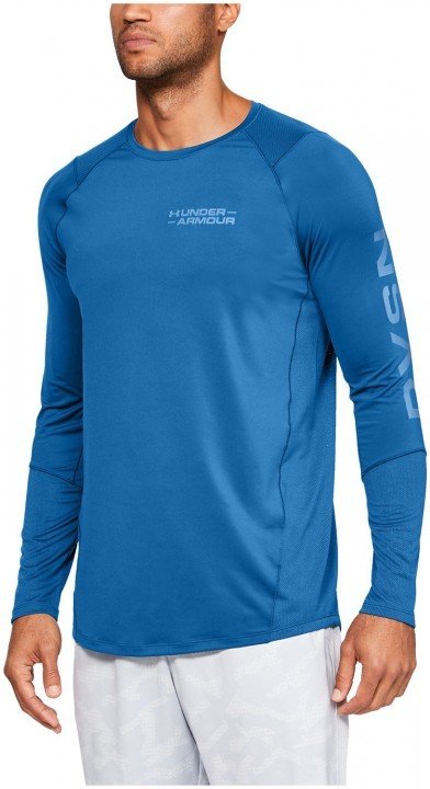 under armour mk1 long sleeve graphic blue under armour mk1 long sleeve graphic blue