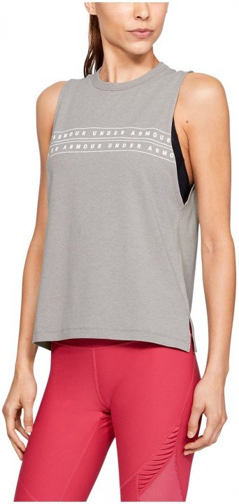 under armour graphic wm muscle tank grey under armour graphic wm muscle tank grey