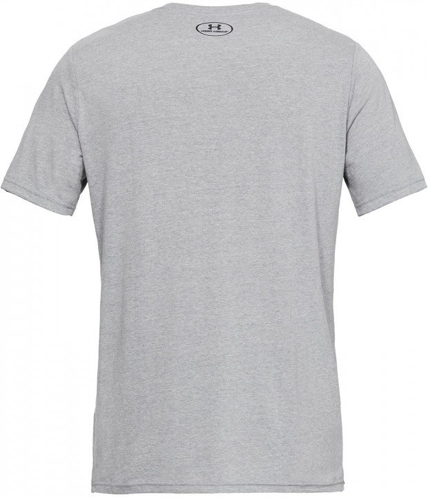 under armour ua branded big logo short sleeve grey under armour ua branded big logo short sleeve grey
