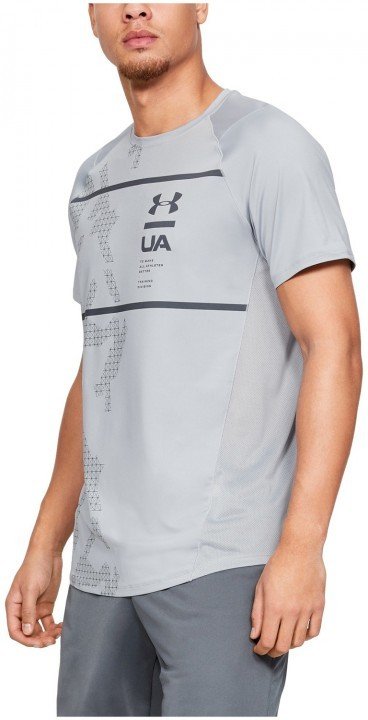 under armour mk1 short sleeve q2 printed grey under armour mk1 short sleeve q2 printed grey