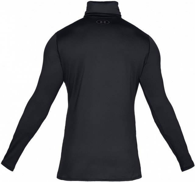 under armour fitted coldgear funnel neck black under armour fitted coldgear funnel neck black