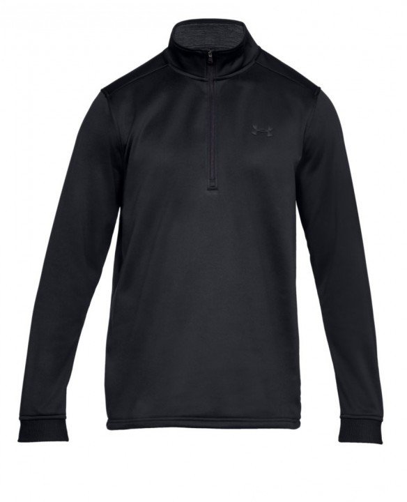 under armour armour fleece 1/2 zip black under armour armour fleece 1/2 zip black