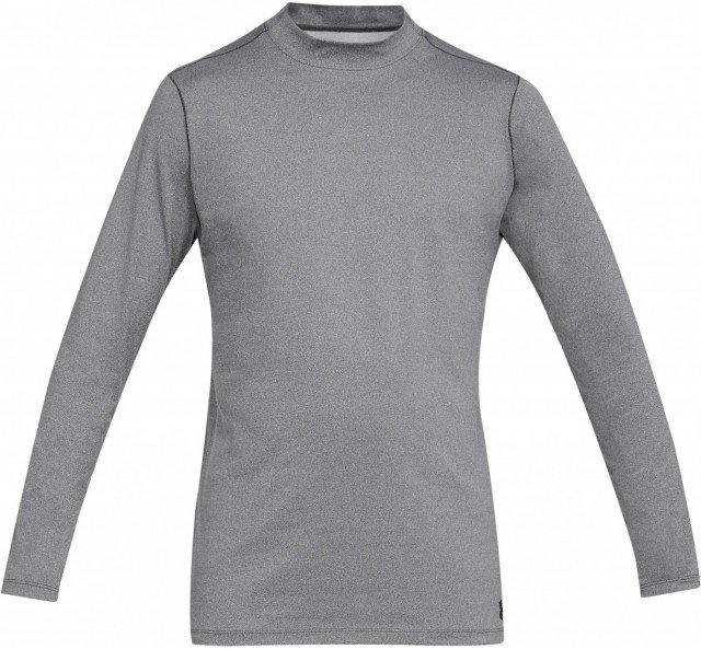 under armour coldgear armour mock fitted grey under armour coldgear armour mock fitted grey