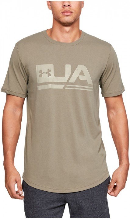 under armour ua sportstyle ss drop hem brown under armour ua sportstyle ss drop hem brown