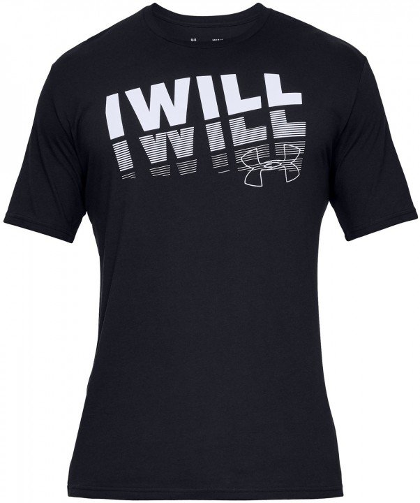 under armour ua i will 2.0 short sleeve black under armour ua i will 2.0 short sleeve black