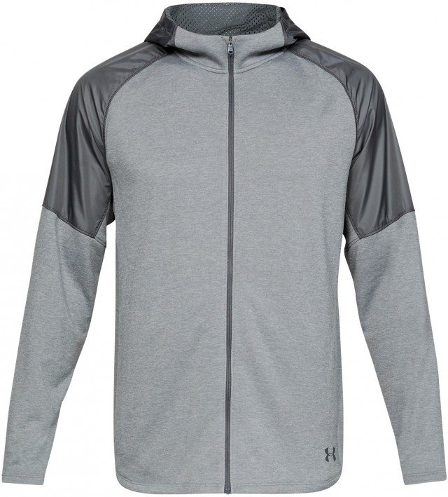 under armour mk1 terry fz hoodie gray under armour mk1 terry fz hoodie gray