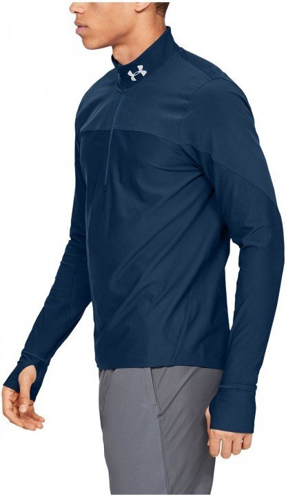 under armour ua qualifier half zip blue under armour ua qualifier half zip blue