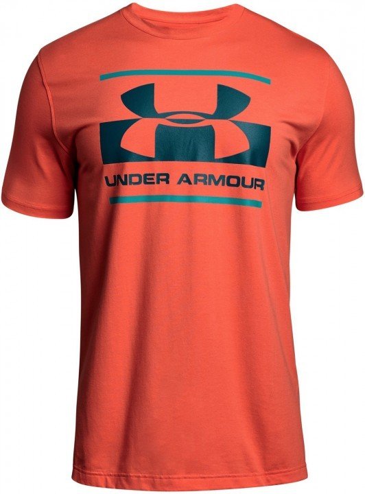 under armour blocked sportstle logo orange under armour blocked sportstle logo orange