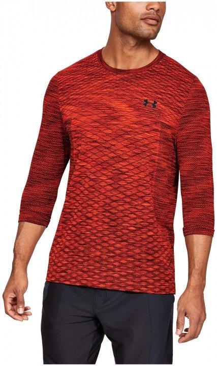 under armour vanish seamless 3/4 sleeve red under armour vanish seamless 3/4 sleeve red