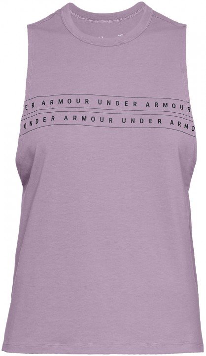 under armour graphic woman muscle tank pink under armour graphic woman muscle tank pink