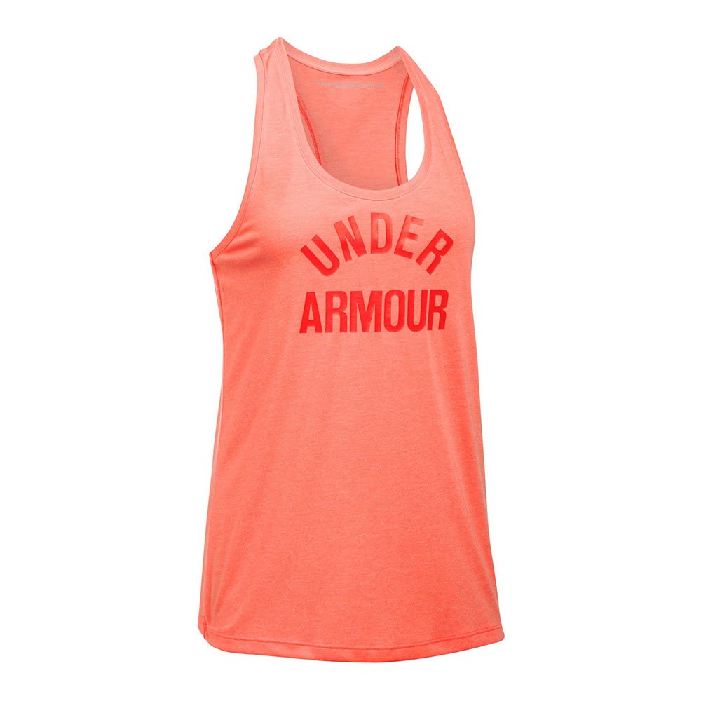 under armour threadborne train wm tank tw damska pomarańczowa under armour threadborne train wm tank tw damska pomarańczowa